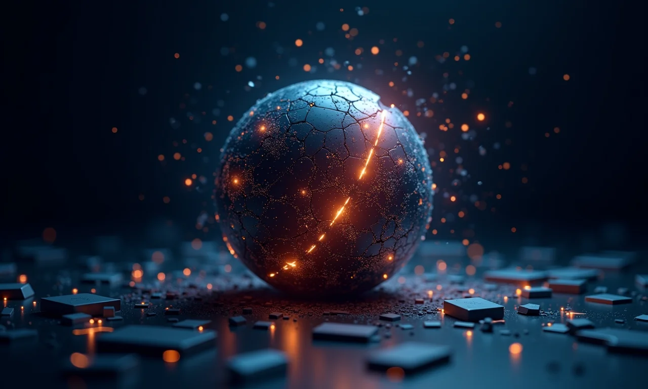 Conceito visual de dados de usuários vulneráveis sendo protegidos.