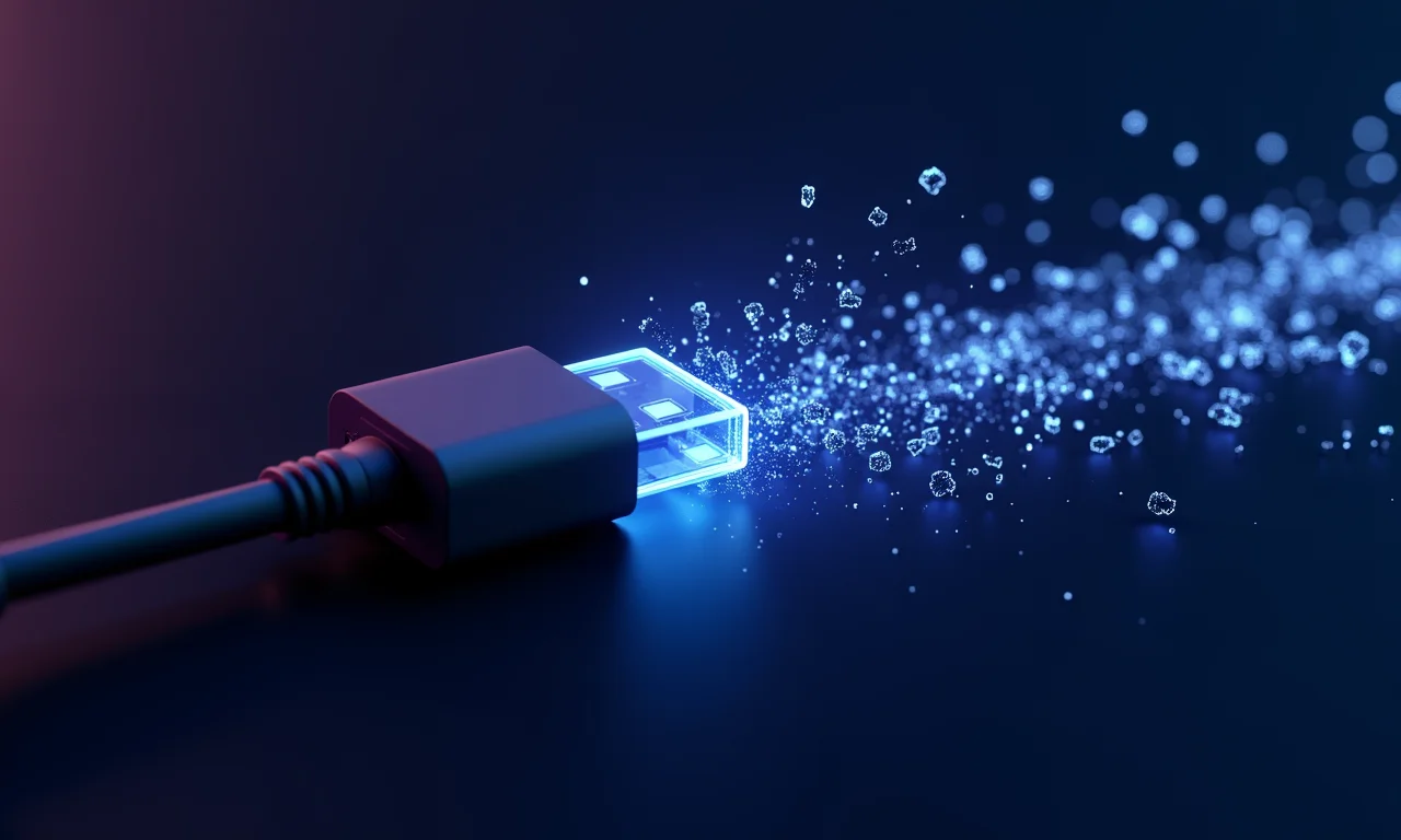 Dados corrompidos em transferência USB