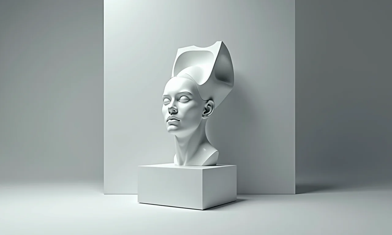 Digitalização 3D de uma escultura para museu virtual.