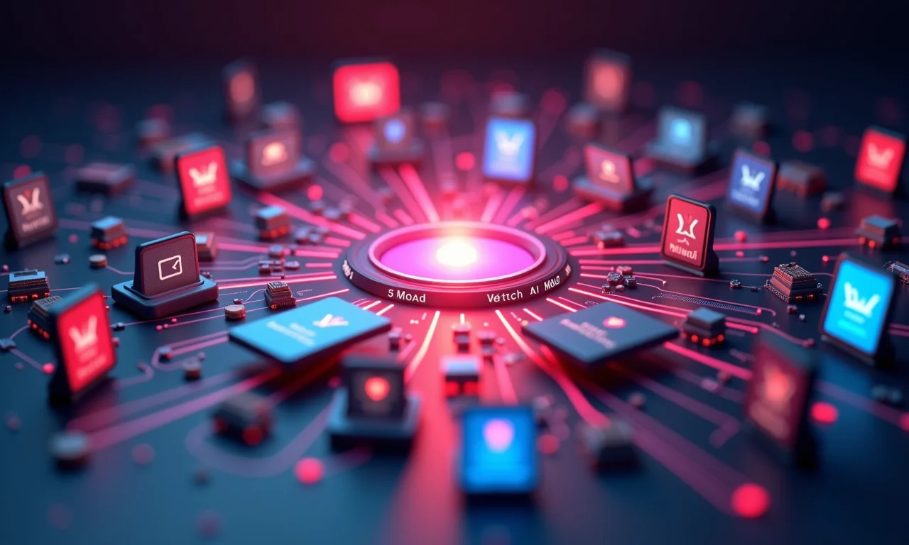 Diversos formatos de vídeo representados visualmente