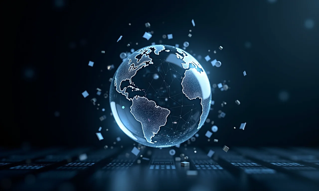 Fragmentação da internet: globo estilhaçado