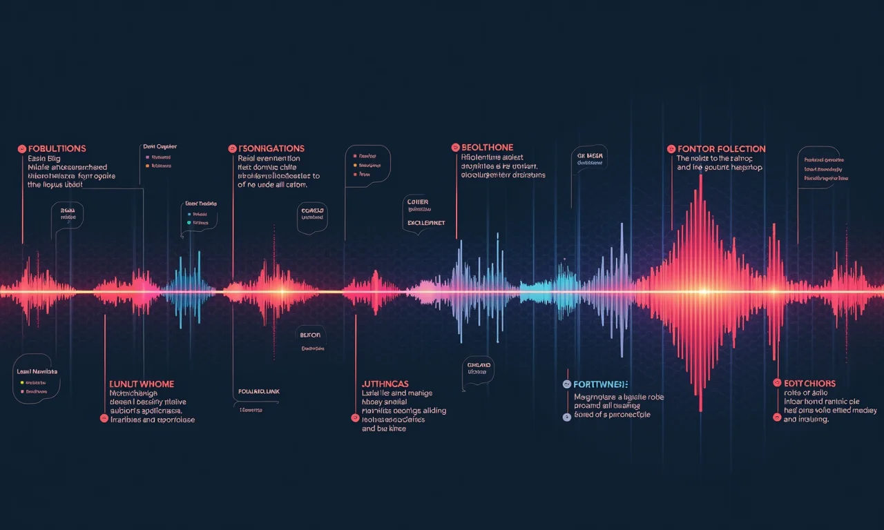 Infográfico da evolução dos processadores de áudio