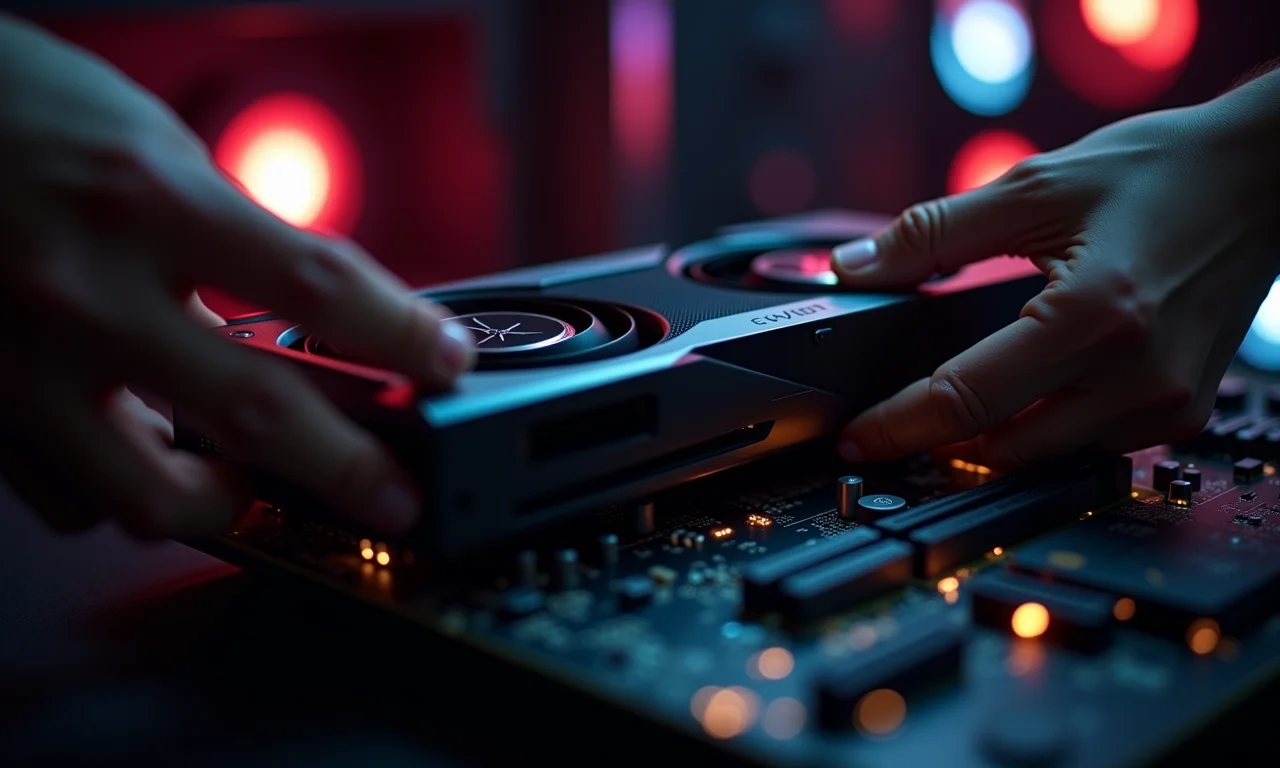 Instalando a nova placa de vídeo no PC