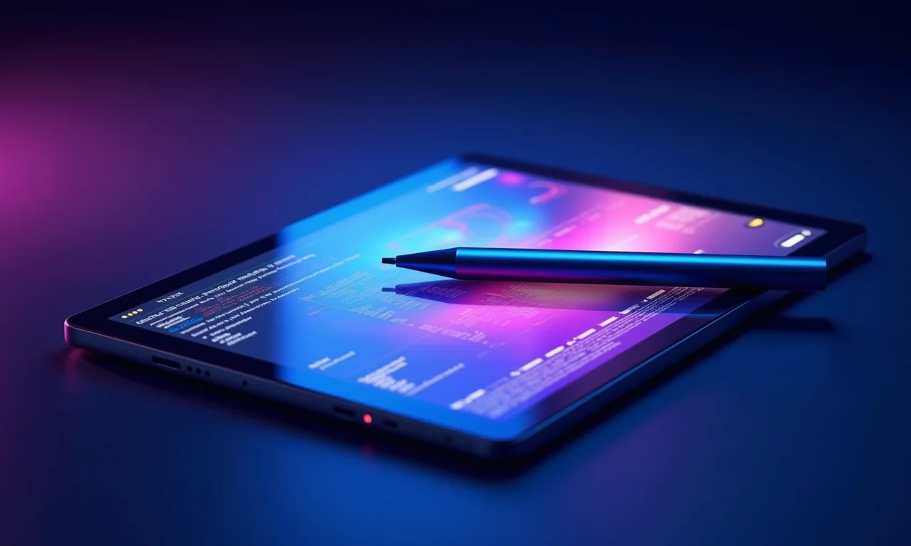 Integração de software para canetas stylus em tablets.