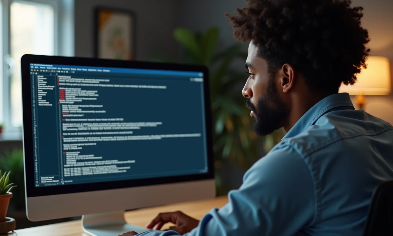Mensagem de erro da impressora no PC.