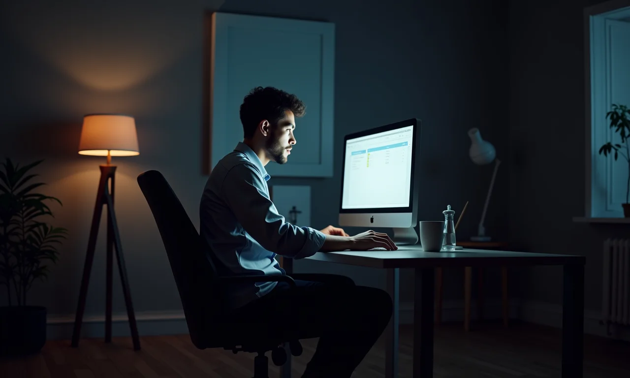 Pessoa ativando V-Sync nas configurações do computador.