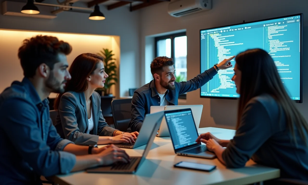 Pessoas diversas participando de programa de bug bounty.