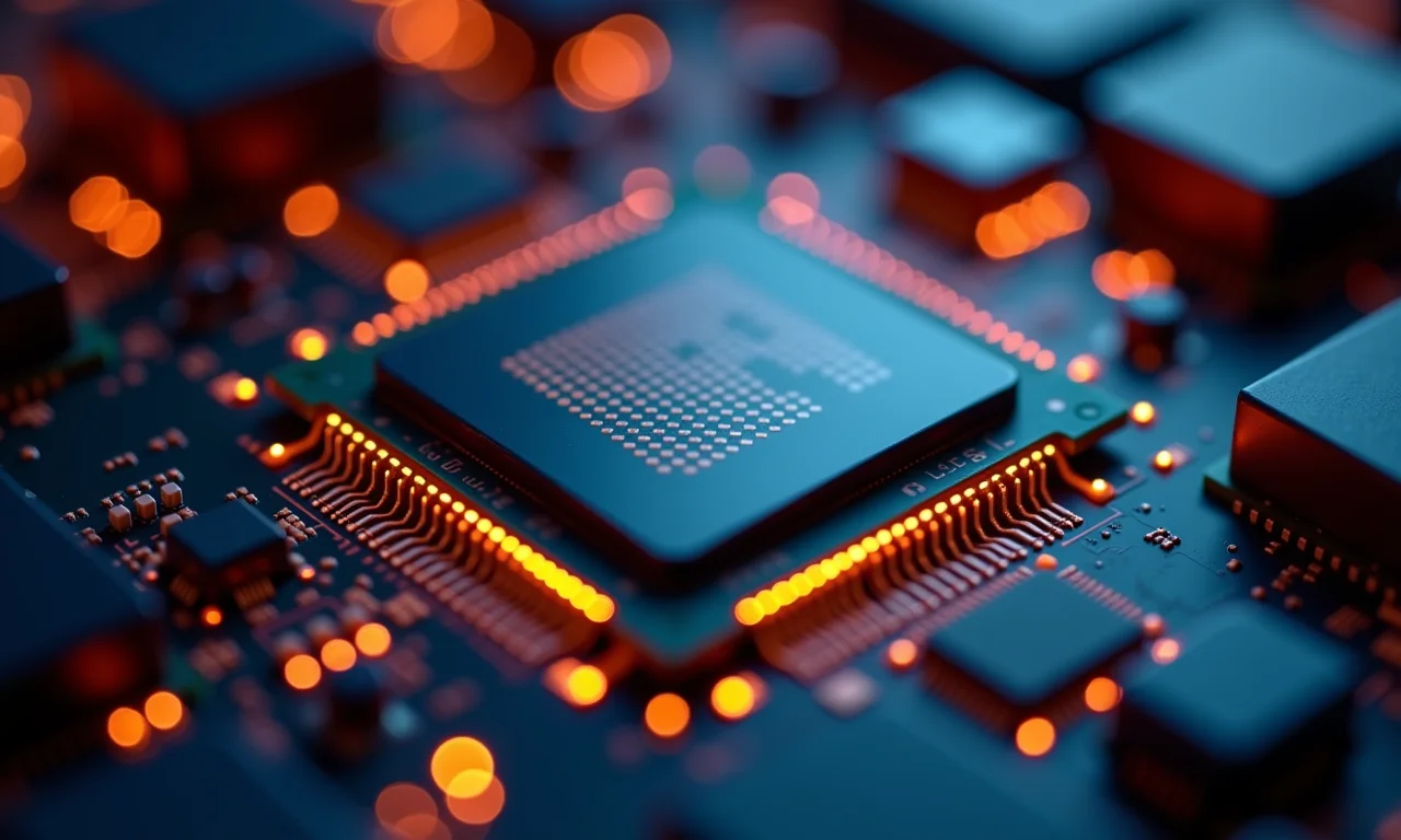 Poder de processamento de um chip de computador moderno