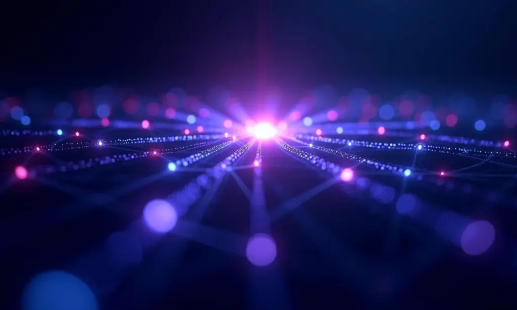 Rede de distribuição de conteúdo (CDN) otimizando a velocidade de um site.