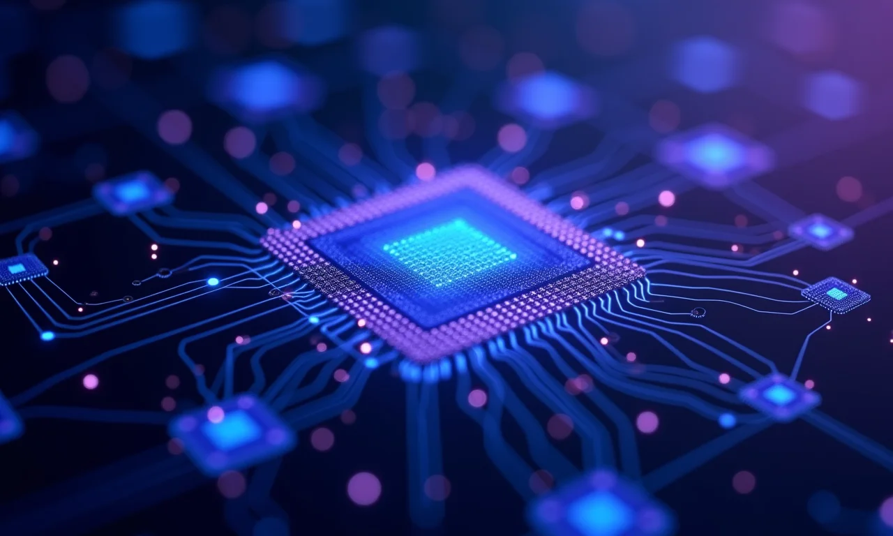 Representação abstrata da arquitetura de um processador embarcado.