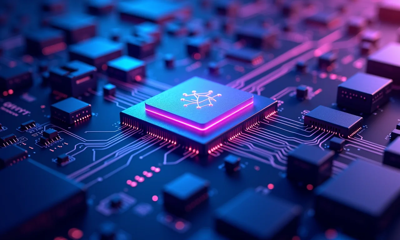 Representação abstrata da importância do hardware para streaming.