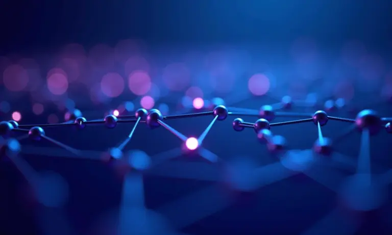 Representação visual abstrata de um grafo em estrutura de dados.