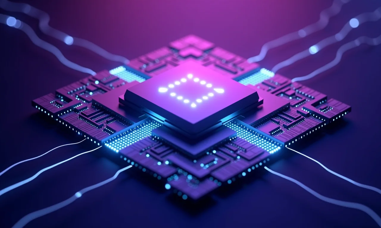 Representação visual da memória cache do processador.