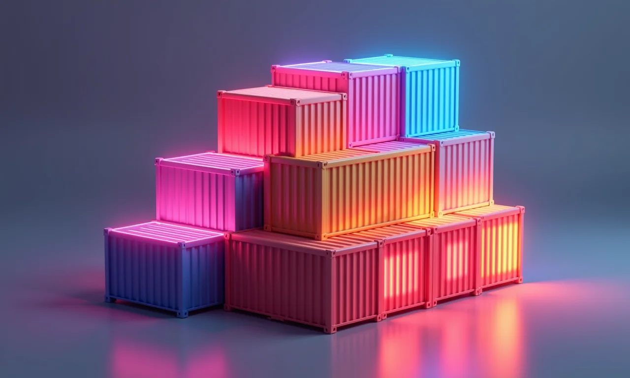 Representação visual de Buildpacks ordenados, destacando a flexibilidade da tecnologia.