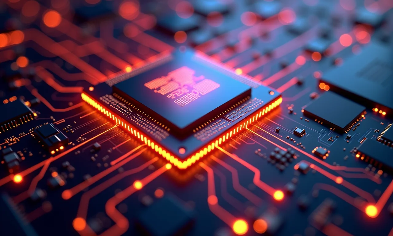 Representação visual de processadores e poder de processamento