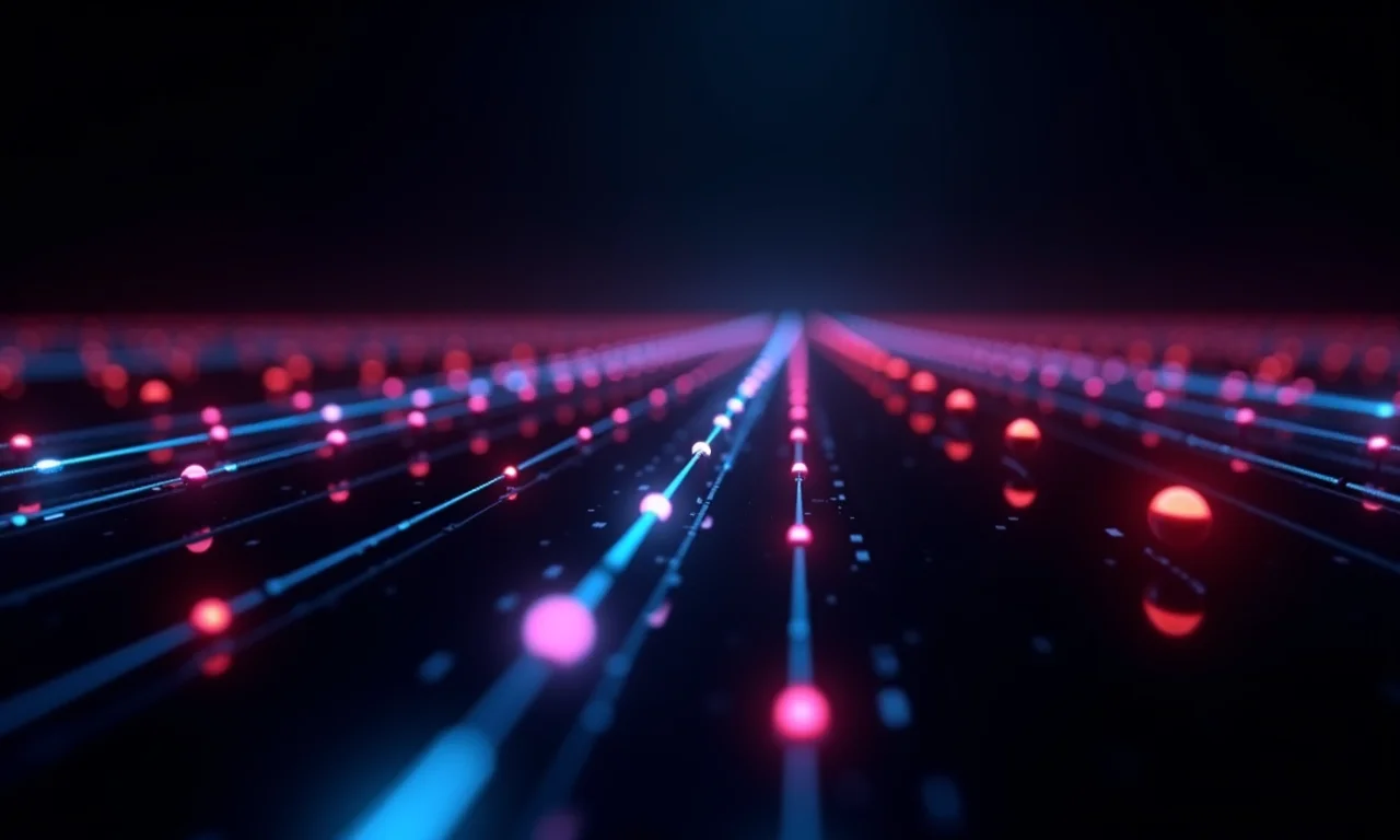 Representação visual de um agendador orquestrando o fluxo de dados.