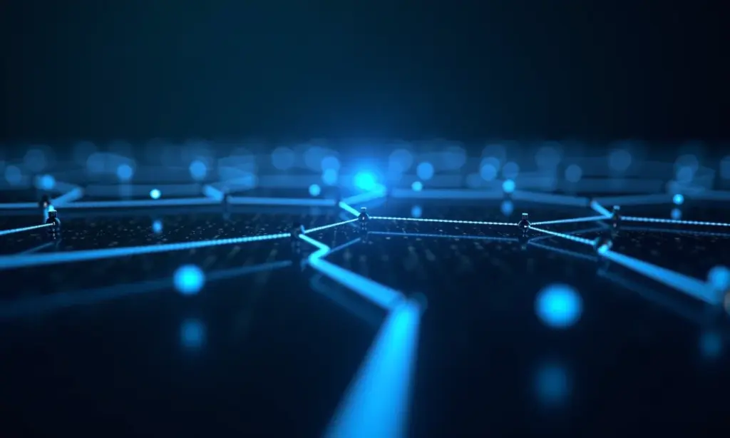 Representação visual do Algoritmo de Dijkstra.