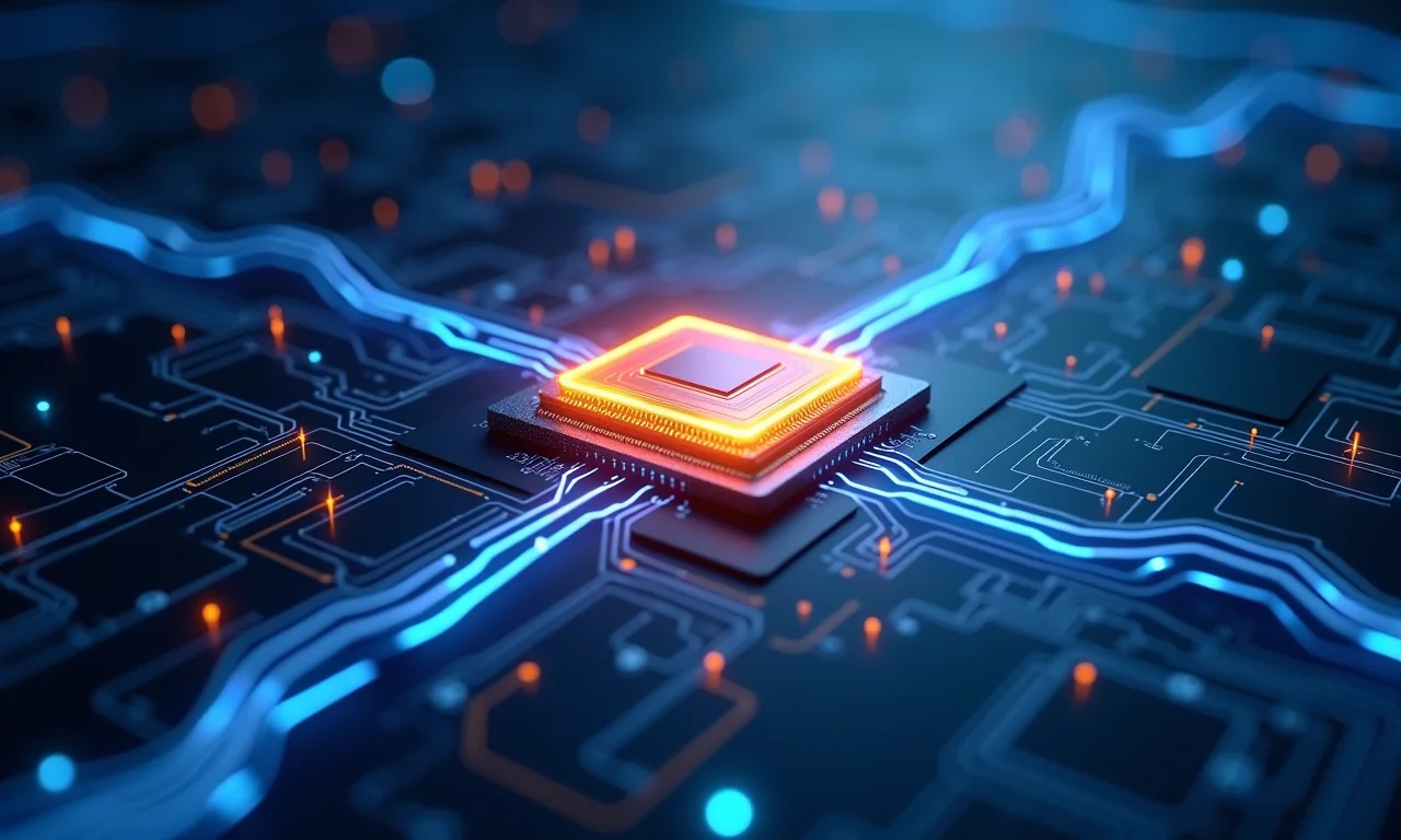 Representação visual do equilíbrio entre custo e desempenho em processadores.