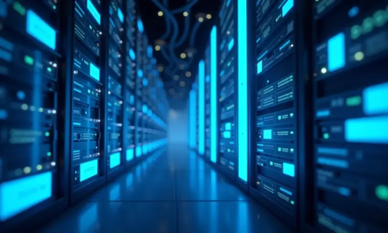 Servidor ERP com fluxo de dados