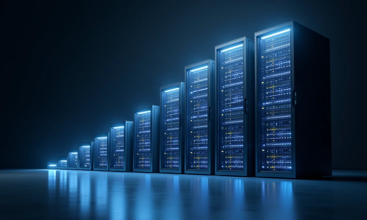 Servidores escalando para atender à demanda