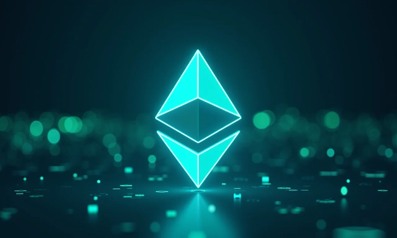 Símbolo do Ethereum.