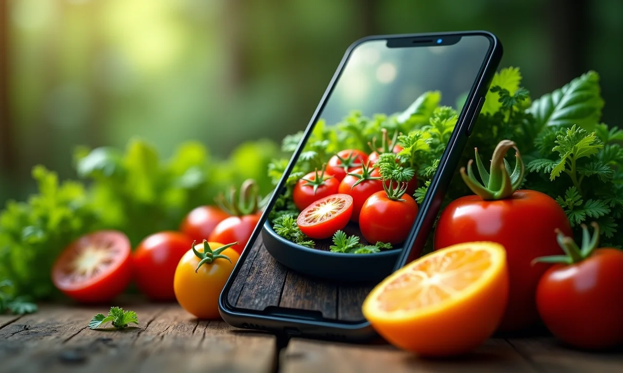 Sustentabilidade e alimentação consciente em apps de receitas.