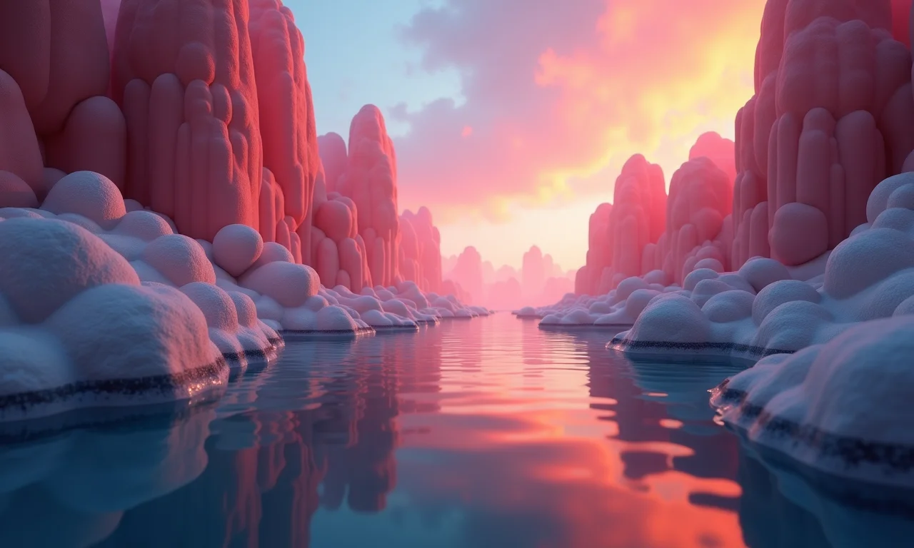 Técnicas de processamento de imagem representadas de forma abstrata.