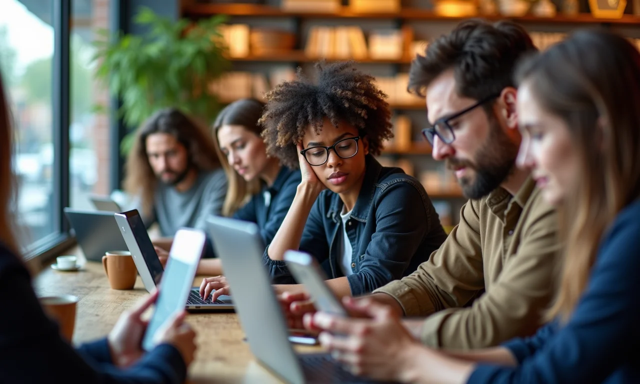 Usuários diversos frustrados com lentidão de aparelhos
