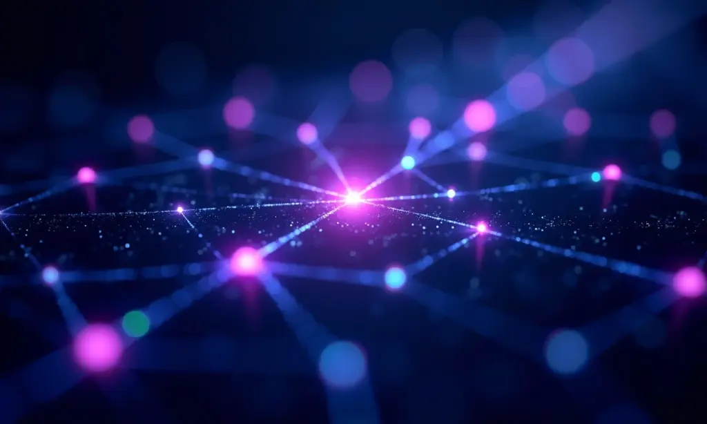 Visualização abstrata da tecnologia TLS 1.3.