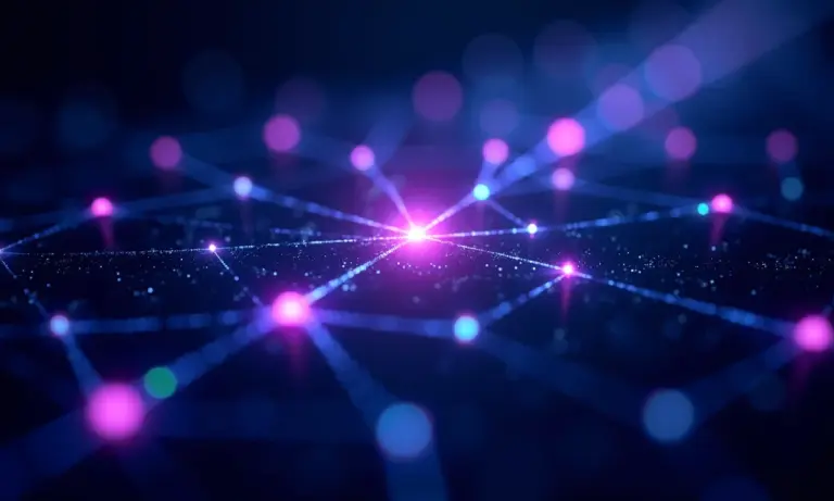 Visualização abstrata da tecnologia TLS 1.3.