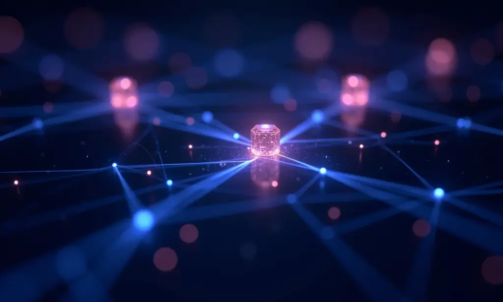 Visualização abstrata de automação de deployments GitOps