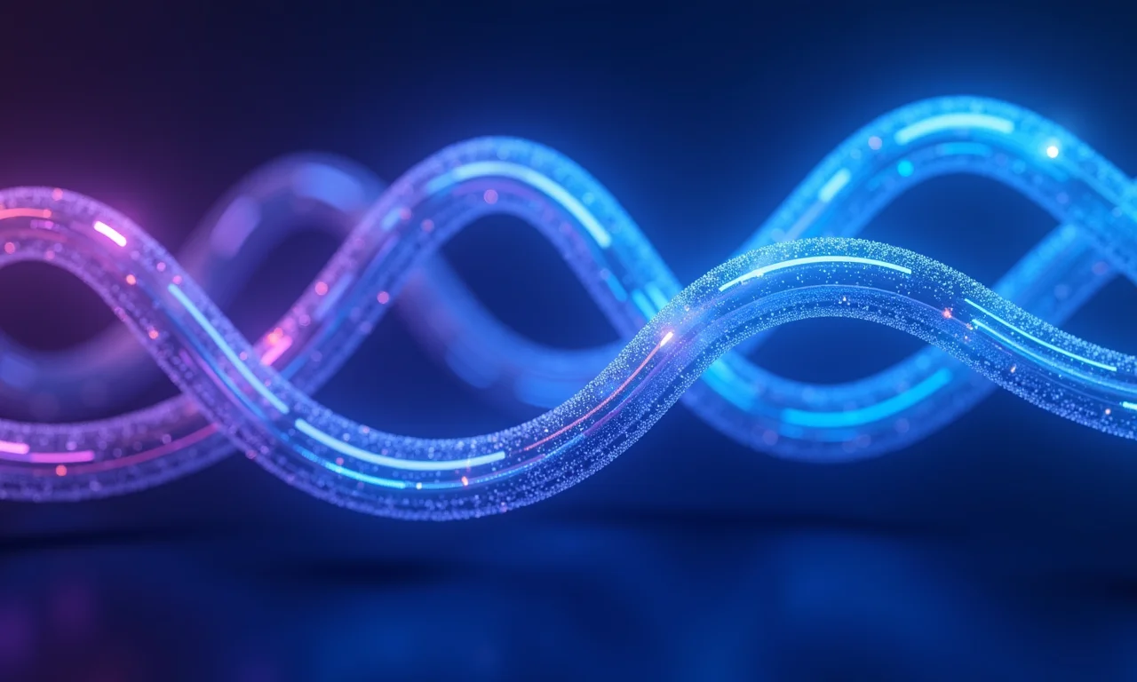 Visualização abstrata de requisições de API.