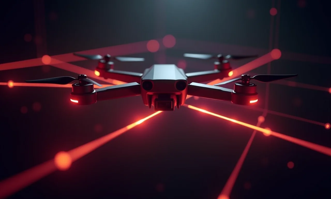 Visualização do algoritmo de controle de voo de um drone.