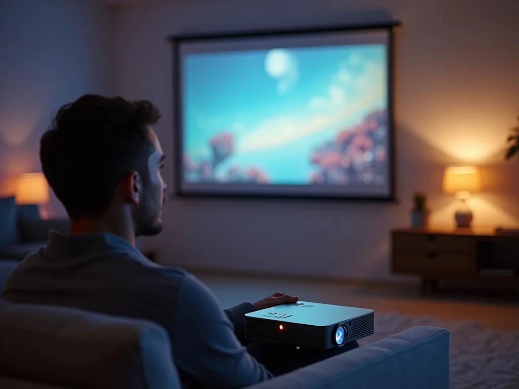 Mini Projetor LED Portátil 2026: Sua TV em Qualquer Lugar? Mini Projetor LED Portátil 2026: Sua TV em Qualquer Lugar?