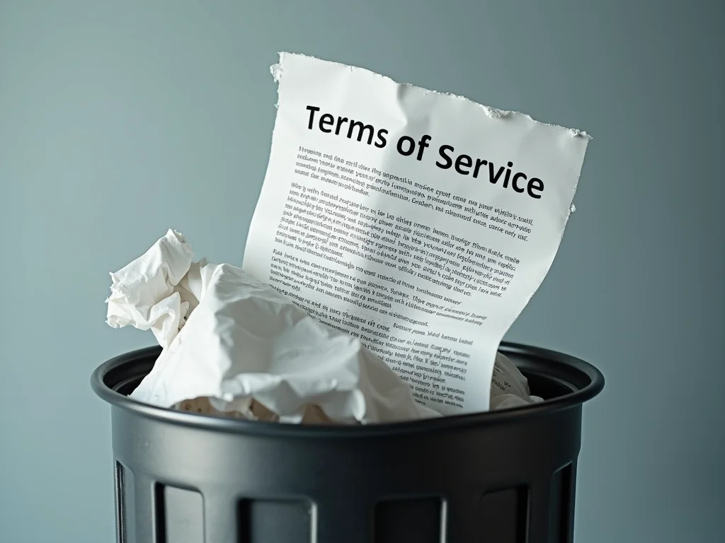 Termos de Serviço: Erro Comum que Prejudica Seu Negócio! Termos de Serviço: Erro Comum que Prejudica Seu Negócio!