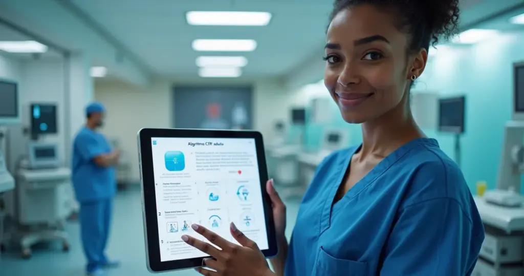 Algoritmo PCR adulto: o passo a passo que salva vidas na prática Algoritmo PCR adulto: o passo a passo que salva vidas na prática