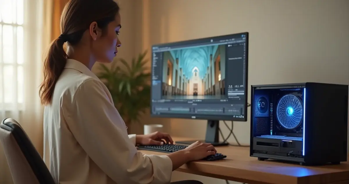 Processador para edição de vídeo de cerimônias religiosas: acaba com travamentos