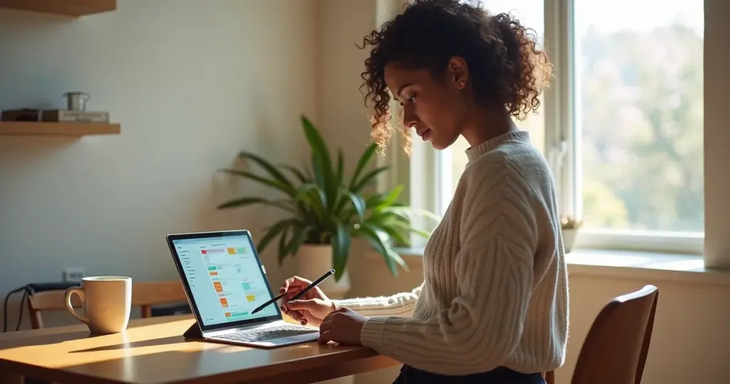 Tab S9 FE Plus: O tablet que organiza seus estudos e trabalho com S Pen