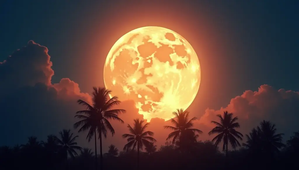 Como está a lua hoje? Lua Cheia das Flores ilumina o céu de maio