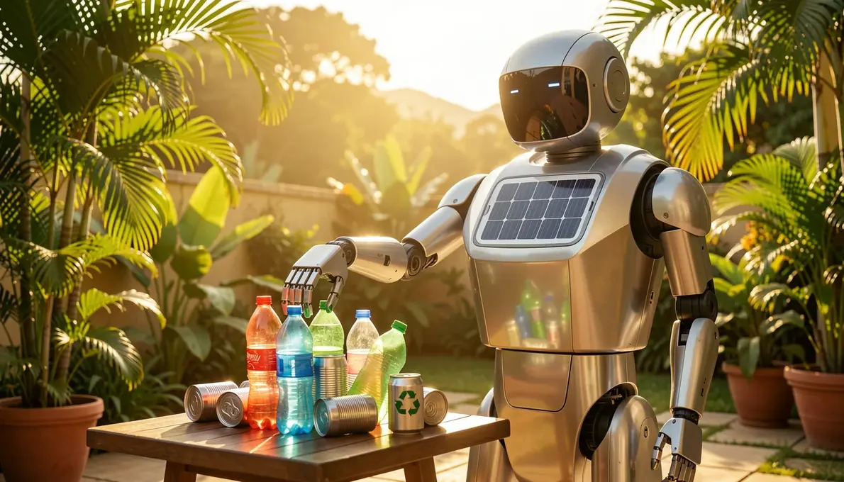 Robô de Recicláveis: Do Kit Solar de R$ 372 ao Sistema com IA Robô de Recicláveis: Do Kit Solar de R$ 372 ao Sistema com IA