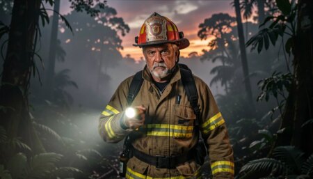 Filme com mais de 20 anos está no Top 10 da Netflix: você já assistiu a Danos Colaterais? Bombeiro determinado na selva colombiana em cena de filme de ação